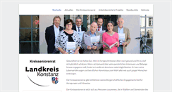 Desktop Screenshot of kreisseniorenrat-konstanz.de